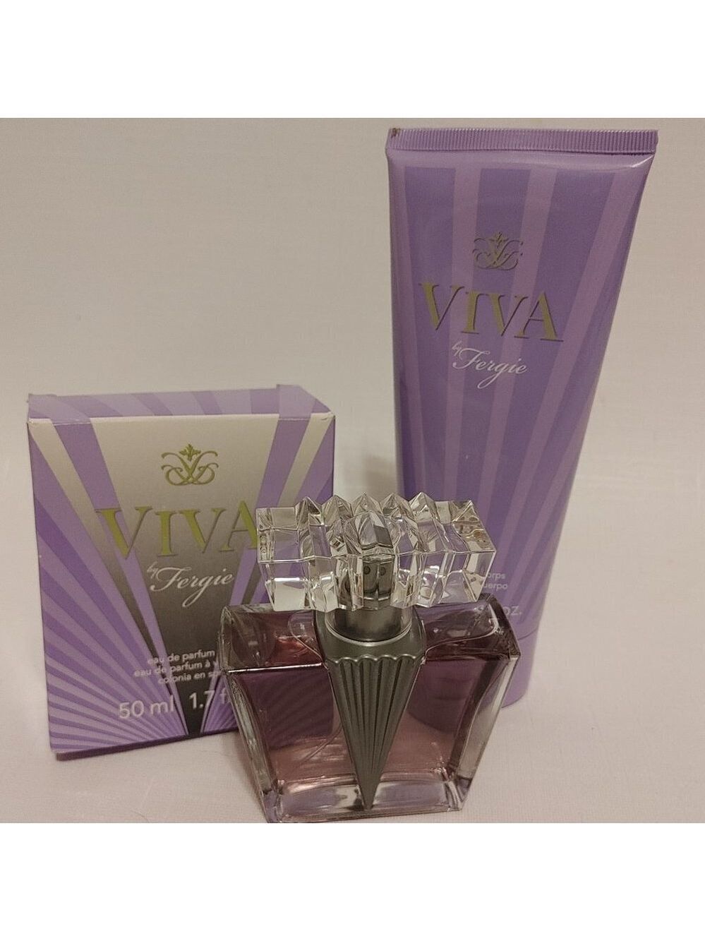 VIVA By FERGIE Fragrance and BODY LOTION Set 50ml 1 fl oz DISCONTINUED 2012 AVON